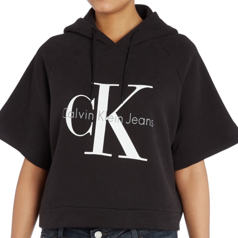 Calvin Klein Semi Cropped Hoodie